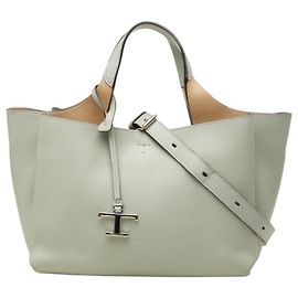Bolso de piel verde claro Tod's Verde claro