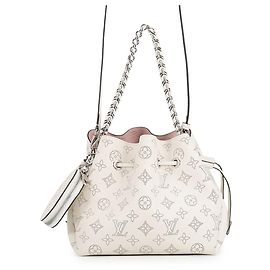 Borsa a tracolla Louis Vuitton Monogram Mahina Bella Rosa