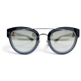NEW CHRISTIAN DIOR CHROMIC SUNGLASSES IN BLUE RESIN Blue