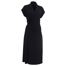 Max Mara Vestido Midi com decote em V MaxMara Leisure em algodão azul marinho Azul Azul marinho