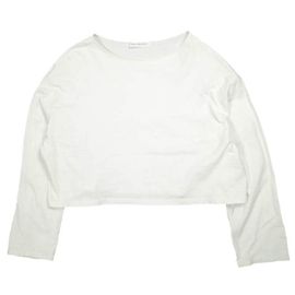 Autre Marque URBAN RESEARCH 24SS Baumwoll-Langarmshirt Weiß Aus weiß