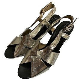 Autre Marque Sandali in pelle YOSHITO Argento