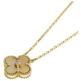 Collar Van Cleef & Arpels Vintage Alhambra Diamantes Otro