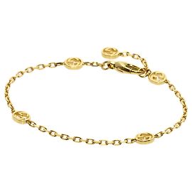 Pulsera con dije Interlocking #16 Gucci en oro amarillo de 18K Otro