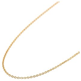 Autre Marque Collier chaîne Tiffany & Co. 45cm en or rose 18K Autre