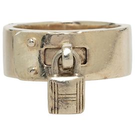 Hermès Hermes Kelly Band Ring in Silber 925 Andere