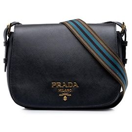 Bolso bandolera Prada Saffiano Negro