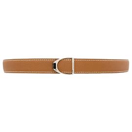 Hermès Ceinture Hermes Cavalier pour homme Marron