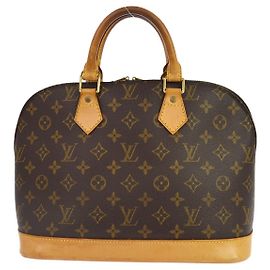 Louis Vuitton Alma Monogram Canvas PM Marrone