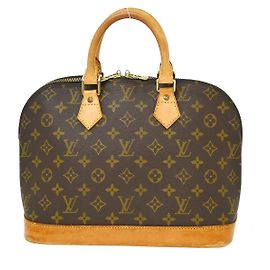 Louis Vuitton Alma Monogram Canvas PM Brown
