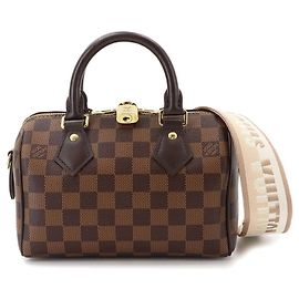 Louis Vuitton Speedy Bandouliere 20 Damier Handbag Damier ebene