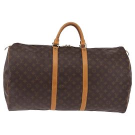 Louis Vuitton Keepall Monogram Canvas 60 Marrone