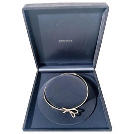 Colar Choker Tiffany & Co. Bow Collection em Ouro Rosa e Diamantes Dourado