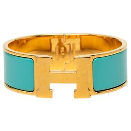 Hermès Hermes Clic Clac H PM Bracelet Blue