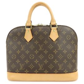 Louis Vuitton Alma Monogram Canvas PM Marrone