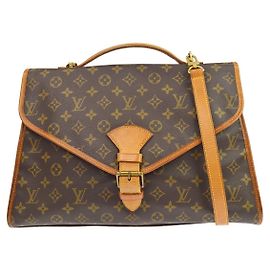 Louis Vuitton Beverly Monogram Canvas GM Braun