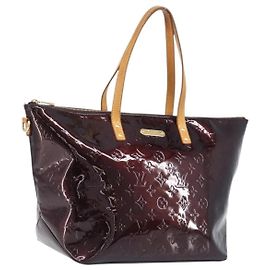 Louis Vuitton Bellevue Monogram Vernis GM Bordeaux