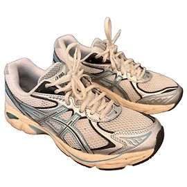 Autre Marque Asics GT-2160 Baskets de Course Blanc Gris Métallisé Bleu clair