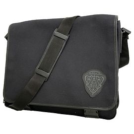 Gucci Black Canvas Shoulder Bag Black
