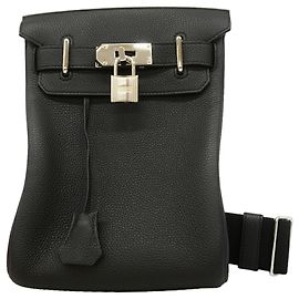 Hermès Borsa Hermes Kelly Accad PM Togo Nero
