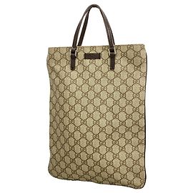 Bolso Gucci GG Supreme Castaño Beige