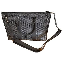 Goyard Morvan Clutch Porta-Documentos Cinza Outro Cinza