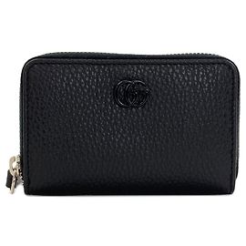 Gucci GG Marmont Double G Coin Case Black
