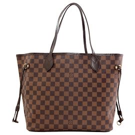 Borsa Tote Louis Vuitton Neverfull MM Damier ebene