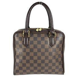 Bolso Louis Vuitton Damier Brera Castaño Damier ebene