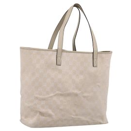 Sac Cabas GUCCI GG Canvas Outlet Beige 257245 Auth mr2947A Beige