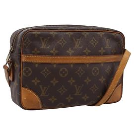 Borsa a tracolla LOUIS VUITTON Monogram Trocadero 27 M51274 LV Auth ep15928 Monogramma