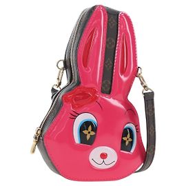 LOUIS VUITTON Monogram Wallet On Chain Rabbit Bag Rose M11452 LV Auth 206005SAM Marron Monogramme