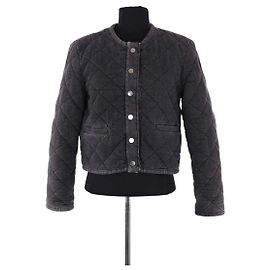 Giacca Ba&Sh in cotone antracite Grigio antracite