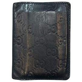 Portefeuille Gucci noir Black