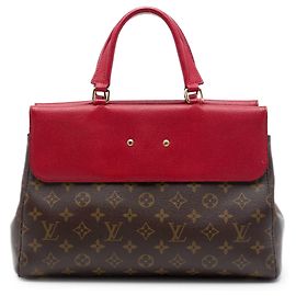 Borsa Satchel Louis Vuitton Monogram Venus Marrone Marrone