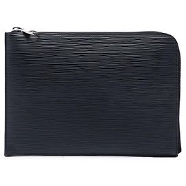 Sac Pochette Jour PM Louis Vuitton en cuir Epi Noir Noir