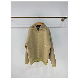 Miu Miu Teddy Fleece Jacket Beige Multiple colors