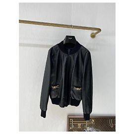 Céline Chaquetas de cuero Celine Triomphe Multicolor