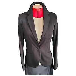 Autre Marque GANT Blazer nero da donna con fodera stampata Nero
