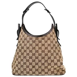 Gucci Flap Card Case Apple Print GG Coated Canvas None Beige