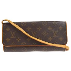 Louis Vuitton Twin Monogram Canvas GM Castaño
