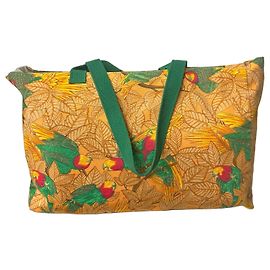 Sac de plage Hermès des années 90 "the Parrots" Autre