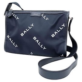Bolsa de ombro messenger BALLY Navy Azul marinho