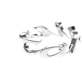 Cartier Ehering aus 18K Weißgold mit Diamanten Silber