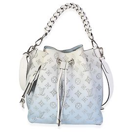 Louis Vuitton Bleu Degrade Monogram Mahina Muria Blue