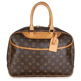 Louis Vuitton Monogram Canvas Deauville Marrom