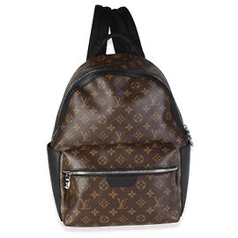 Zaino Discovery PM in tela Monogram Macassar Louis Vuitton Marrone Nero Multicolore