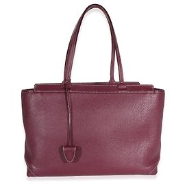 Goyard Bordeaux Leather Goyardine Bellechasse PM Roxo