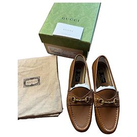 Mocassini Gucci Horsebit 1953 in pelle marrone Marrone