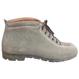Autre Marque Nova Sport Suede Ankle Boots Brown